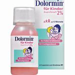 Dolormin für Kinder Ibuprofensaft 2% 100 ML