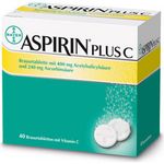 ASPIRIN PLUS C 40 ST
