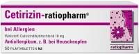 Cetirizin-ratiopharm bei Allergien 10 mg Filmtabl. 50 ST - 2158159