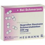 Ibuprofen Heumann Schmerztabletten 400MG FILMTABLE 10 ST