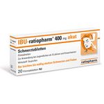 Ibu-ratiopharm 400mg akut Schmerztabletten 20 ST
