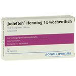 Jodetten Henning 1x wöchentlich 28 ST