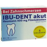 IBU-DENT akut Heumann 400 mg Filmtabletten 10 ST