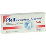 Pfeil Zahnschmerz-Tabletten forte 10 ST