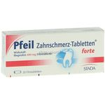 Pfeil Zahnschmerz-Tabletten forte 20 ST