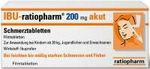 Ibu-ratiopharm 200mg akut Schmerztabletten 10 ST