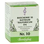 Biochemie 10 Natrium sulfuricum D 6 80 ST