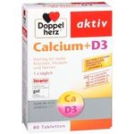 Doppelherz Calcium + D3 80 ST
