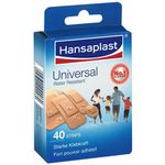 Hansaplast Universal Water Resist. 5 Größen Strips 40 ST