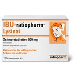 IBU-ratiopharm Lysinat Schmerztabletten 500mg 10 ST