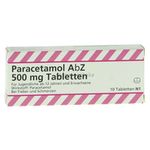 Paracetamol AbZ 500mg Tabletten 10 ST