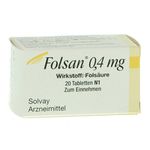 Folsan 0.4mg 20 ST