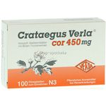 Crataegus Verla cor 450mg 100 ST