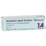 Aciclovir akut Creme - 1A-Pharma 2 G