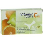 Vitamin C 300 + Zink 5 retard 60 ST