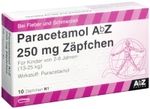 Paracetamol AbZ 250mg Zäpfchen 10 ST