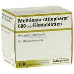Methionin-ratiopharm 500mg Filmtabletten 100 ST