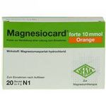 Magnesiocard forte 10 mmol Orange 20 ST