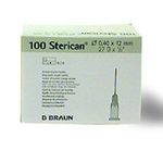Sterican Ins.Einm.Kan. 27GX1/2 0.40X12mm 100 ST