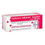 Cetirizin Hexal Tropfen bei Allergien 10 ML