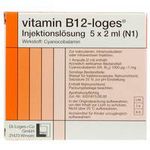 vitamin B 12-loges Injektionslösung 5x2 ML