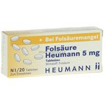 Folsäure Heumann 5mg Tabletten 20 ST