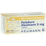 Folsäure Heumann 5mg Tabletten 100 ST