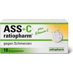 ASS+C-ratiopharm gegen Schmerzen 10 ST