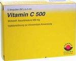 VITAMIN C 500 5x5 ML