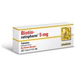 Biotin-ratiopharm 5 mg 30 ST