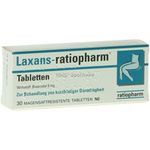 Laxans-ratiopharm 5mg magesaftresistente Tabletten 30 ST