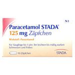Paracetamol STADA 125mg Zäpfchen 10 ST