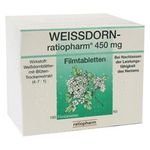 WEISSDORN-ratiopharm 450mg Filmtabletten 100 ST