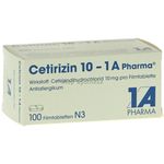 Cetirizin 10 - 1 A Pharma 100 ST