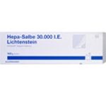 Hepa-Salbe 30000 I.E. Lichtenstein 100 G