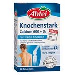 Abtei Knochenstark Calcium 600+D3 28 ST