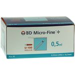 BD Micro-Fine+ U100 Ins.Spr.12.7mm 100x0.5 ML