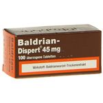 BALDRIAN DISPERT 45mg 100 ST