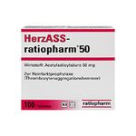 HerzASS-ratiopharm 50 mg 100 ST