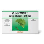 GINKOBIL ratiopharm 80 mg Filmtabletten 60 ST