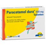Paracetamol dura 500mg Tabletten 20 ST