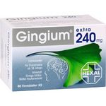 Gingium extra 240mg Filmtabletten 80 ST