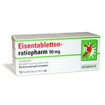 Eisentabletten-ratiopharm N 50mg Filmtabletten 100 ST