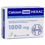 CALCIUM 1000 HEXAL 20 ST