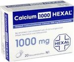 CALCIUM 1000 HEXAL 40 ST