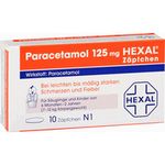 Paracetamol 125 Hexal Zaepfchen 10 ST