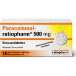 Paracetamol-ratiopharm 500mg Brausetabletten 10 ST