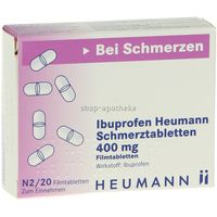 Ibuprofen Heumann Schmerztabletten 400MG FILMTABLE 20 ST - 0040554