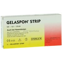 Gelaspon Strip 4x1x1cm 5 ST - 0116211