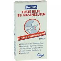 Kwizda Erste Hilfe bei Nasenbluten Nasenstöpsel 2 ST - 0167616